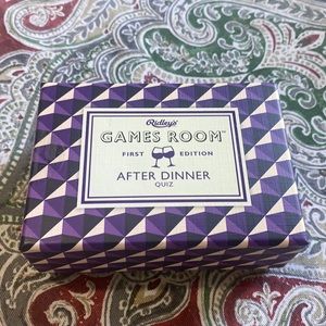 Ridley’s After Dinner Quiz game